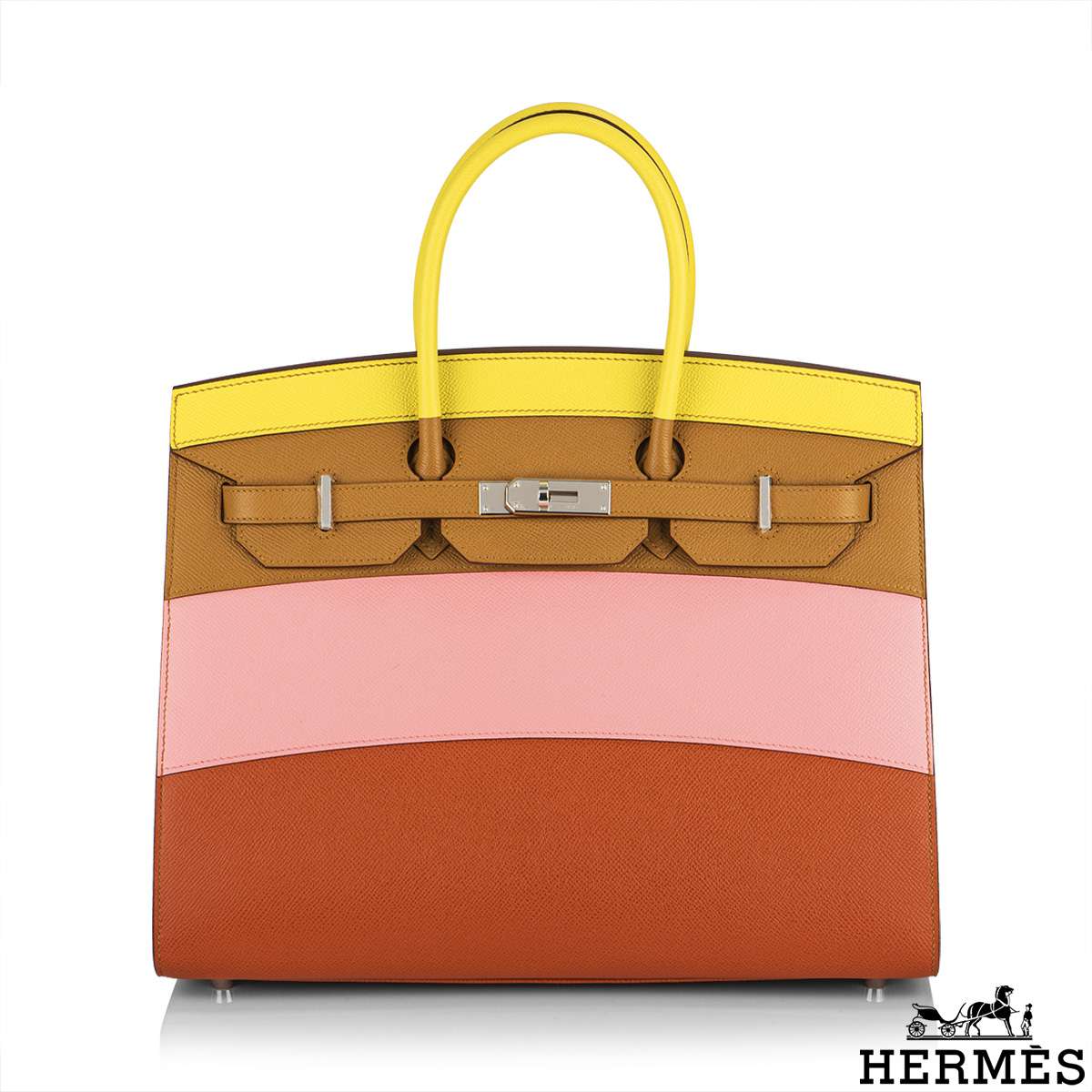 Hermès Birkin Rainbow Sunset Handbag